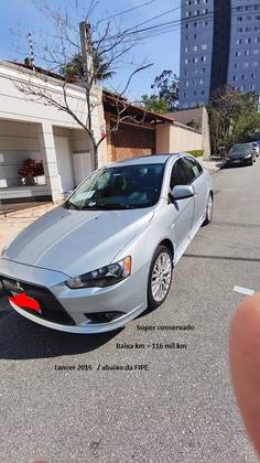 MITSUBISHI LANCER 2.0 16V GASOLINA 4P AUTOMÁTICO MITSUBISHI LANCER 2.0 16V GASOLINA 4P AUTOMÁTICO